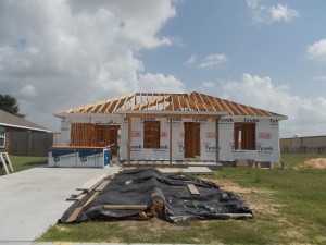 New Habitat House Ready for Roofing!